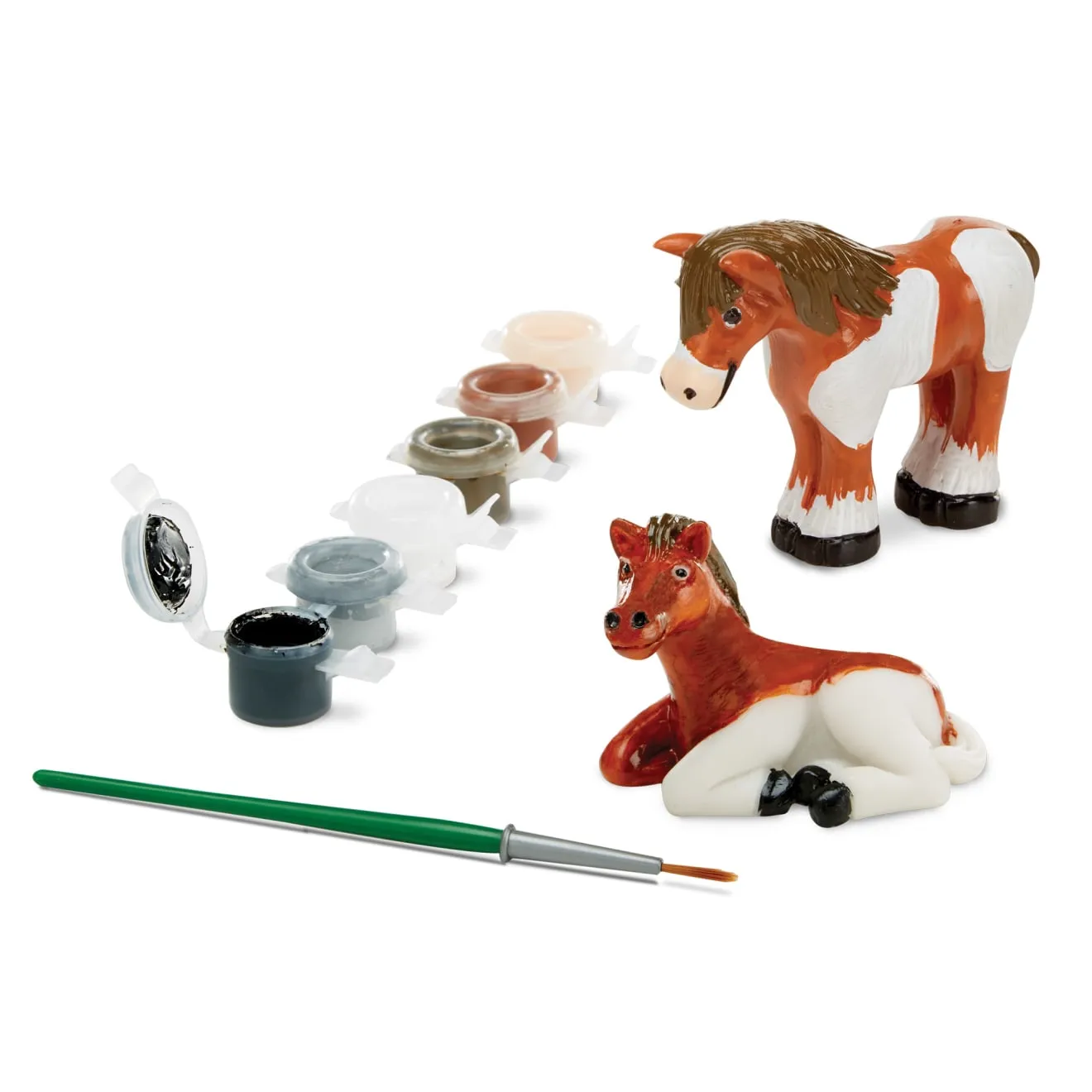 Melissa & Doug Created by Me Bastelset Pferde Figuren