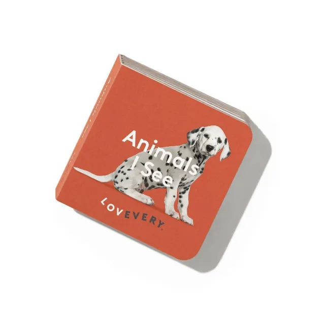 Lovevery Play Kits Animals I See Minibuch Französisch