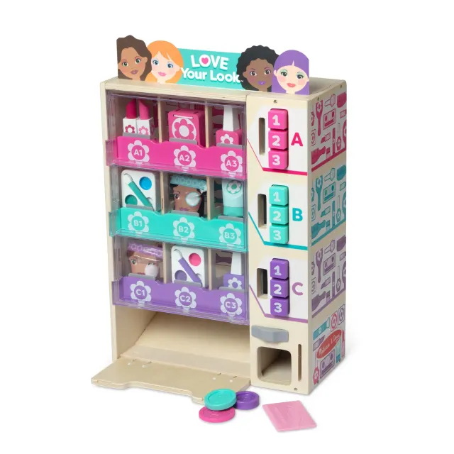 Melissa & Doug Sort Stock Select Beauty Kiosk Holzspielzeug