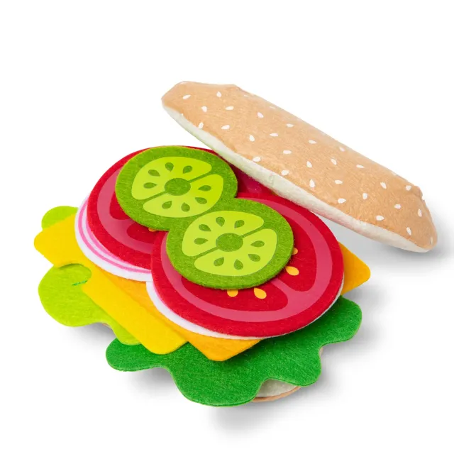 Melissa & Doug Sandwich Filz Spielessen 33-teilig ab 3 Jahre