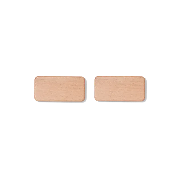 Lovevery Wood Sensory Tile Fühlplättchen 2er Holz