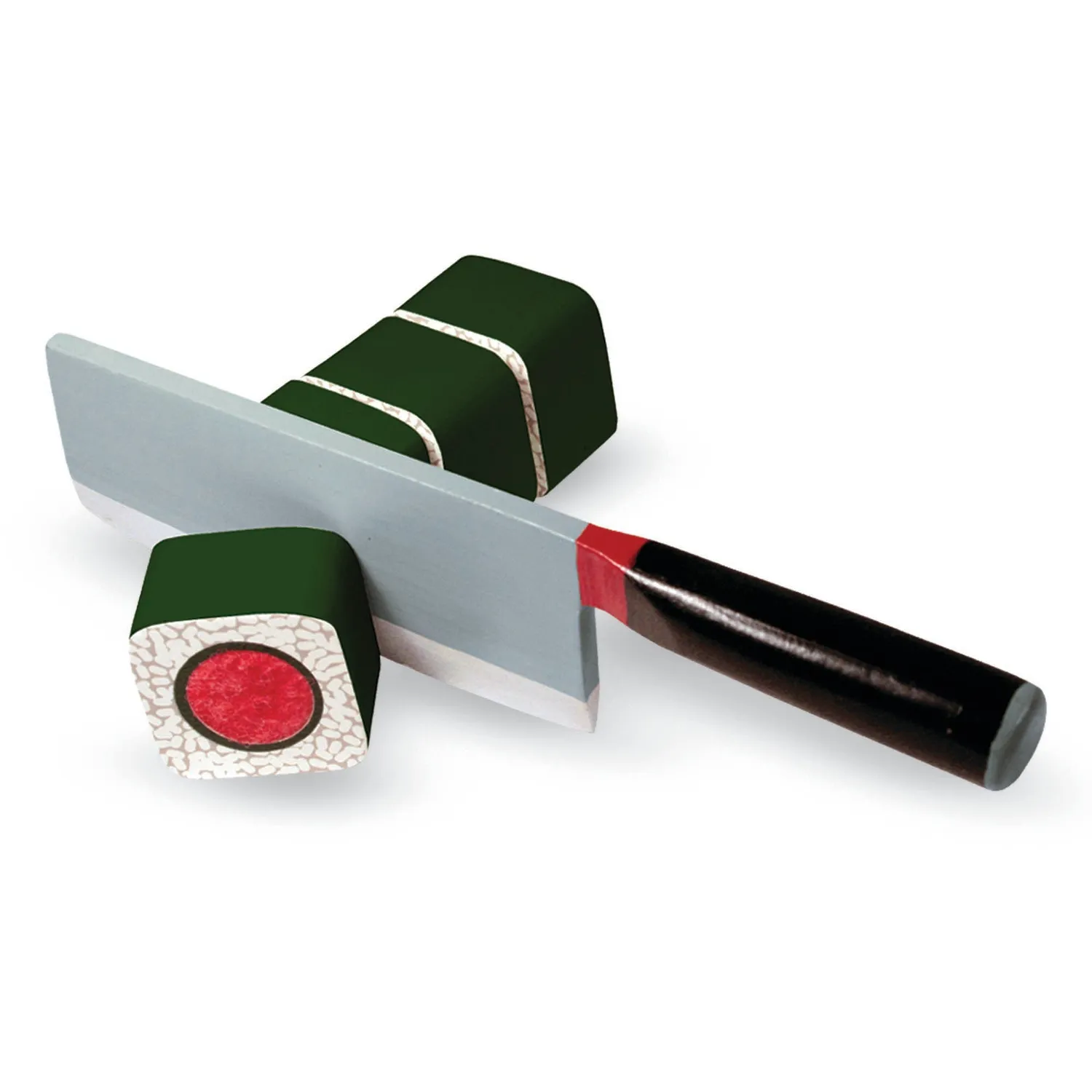 Melissa & Doug Sushi Slicing Spielset 24-teilig Holz Klett