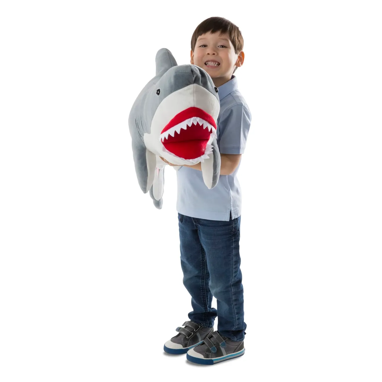 Melissa & Doug Shark Giant Plüschtier Hai riesig 90 cm