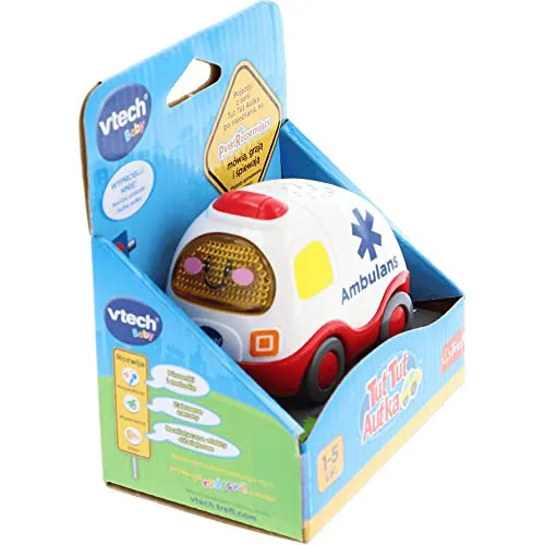 VTech Tut Tut Baby Flitzer Krankenwagen Spielzeugauto ab 1 Jahr