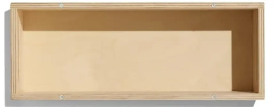 Lovevery Block Set Wooden Box Carton Aufbewahrungsbox Holz
