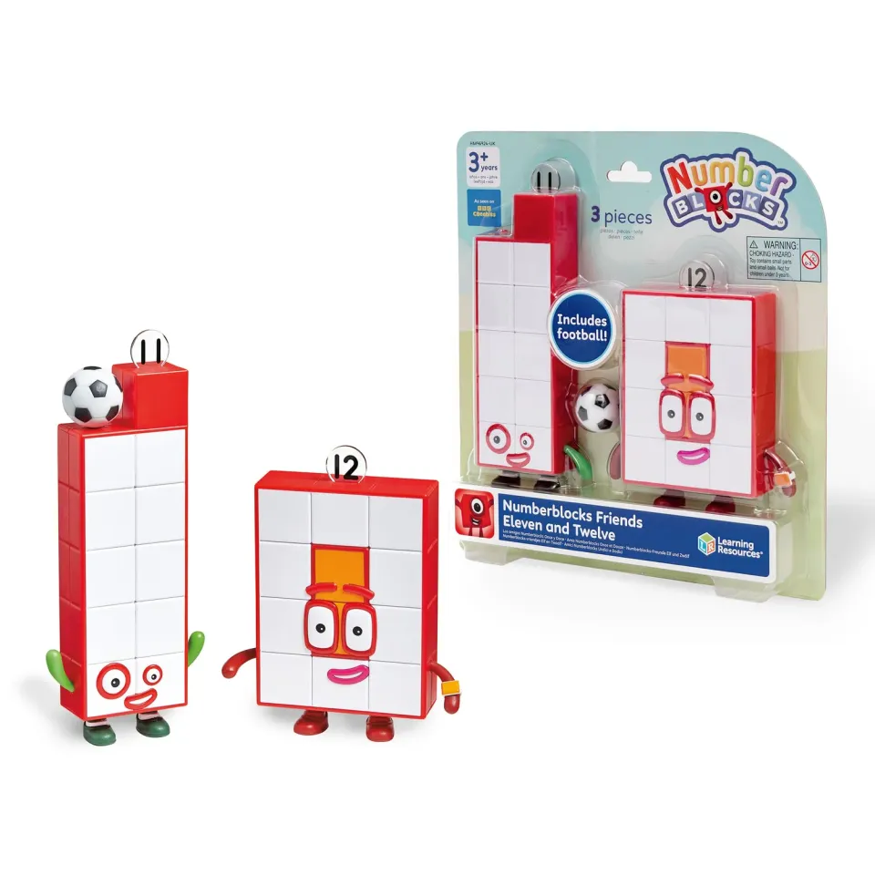 Learning Resources Numberblocks Elf Zwölf Figurenset mit Fußball