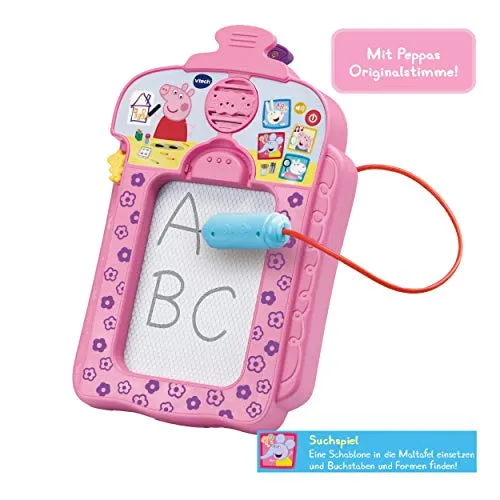 VTech Peppa Pig Maltafel Lernspielzeug 2-5 Jahre mit Stift