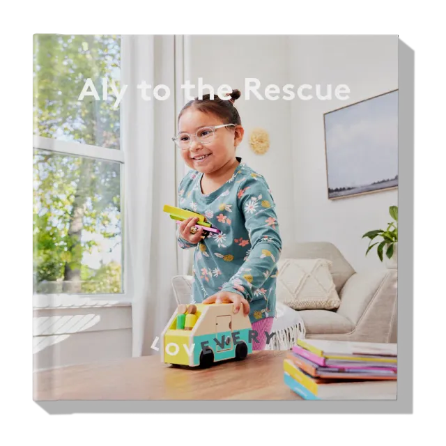 Lovevery Aly to the Rescue Bilderbuch Englisch Aufräumen