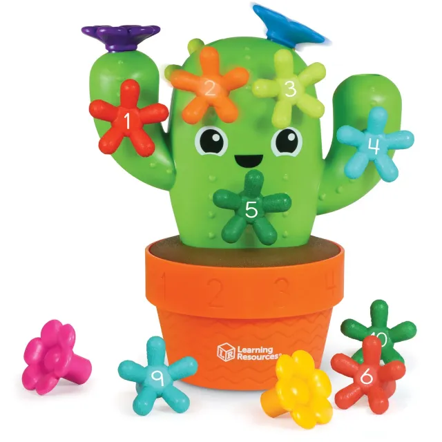 Learning Resources Carlos Kaktus Steckspiel 16-teilig ab 18 Monate