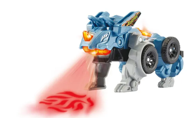 VTech Switch & Go Dinos Turmoil Triceratops 2-in-1 Dino-Auto