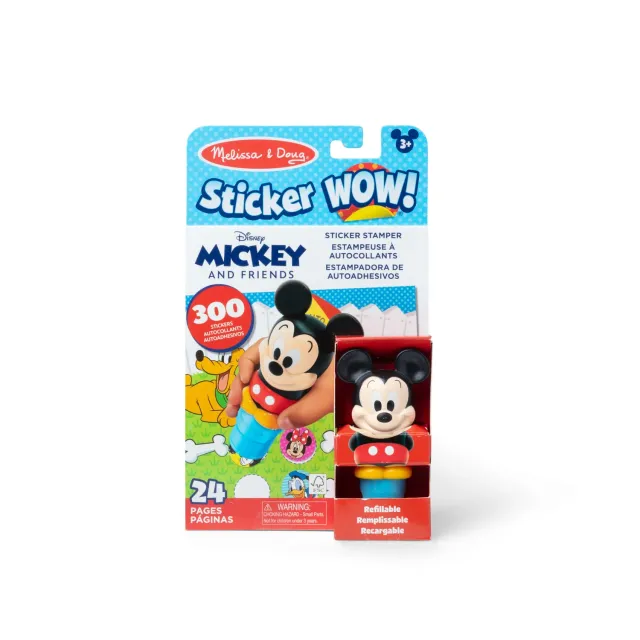Melissa & Doug Sticker WOW Mickey Stempelheft 300 Sticker