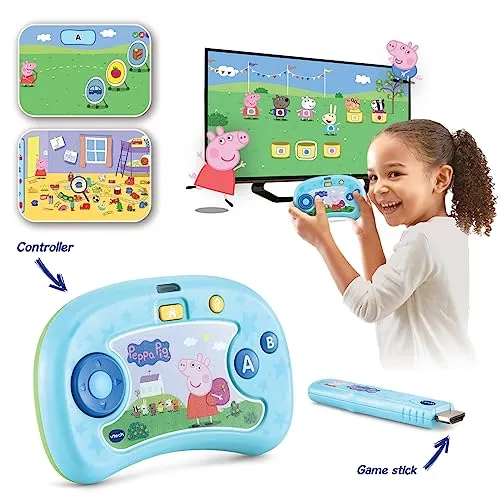 VTech V.Smile Peppa Wutz Lernkonsole TV HDMI spanisch