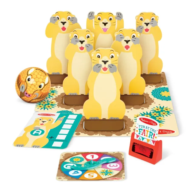 Melissa & Doug Fun at the Fair Roll & Bowl Kegelspiel Holz