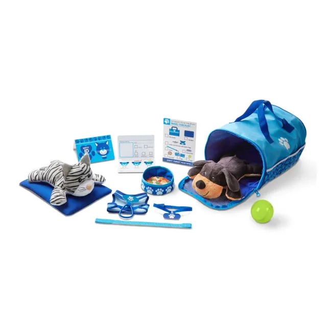 Melissa & Doug Tote & Tour Tier-Reise Spielset Plüsch