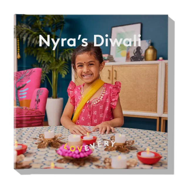 Lovevery Nyra's Diwali Buch Bilderbuch Dranbleiben