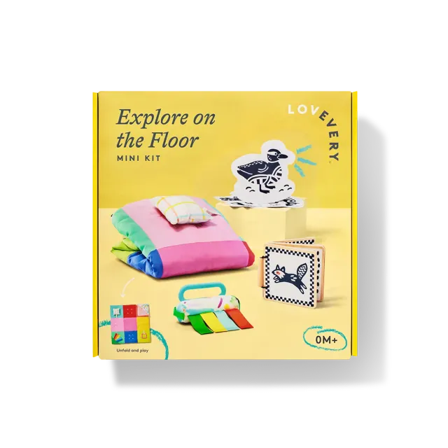 Lovevery Explore on the Floor Mini-Spielset Baby Motorik