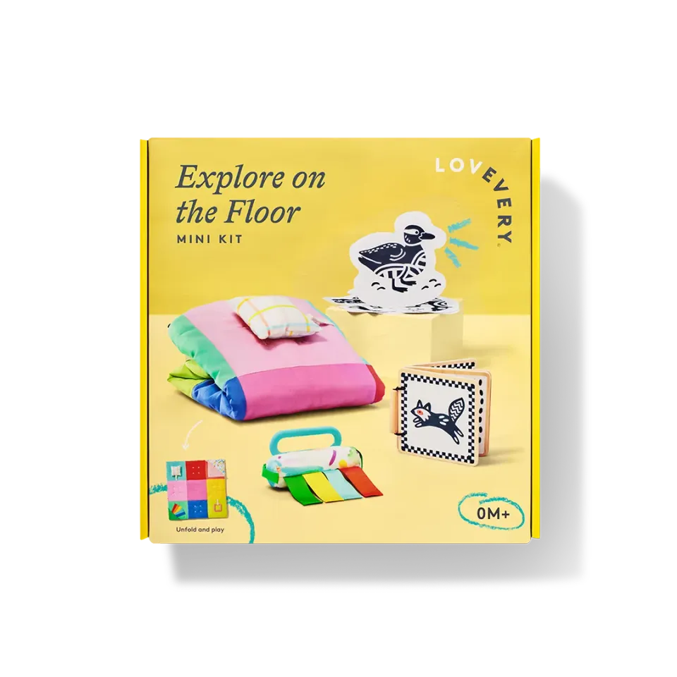 Lovevery Explore on the Floor Mini-Spielset Baby Motorik