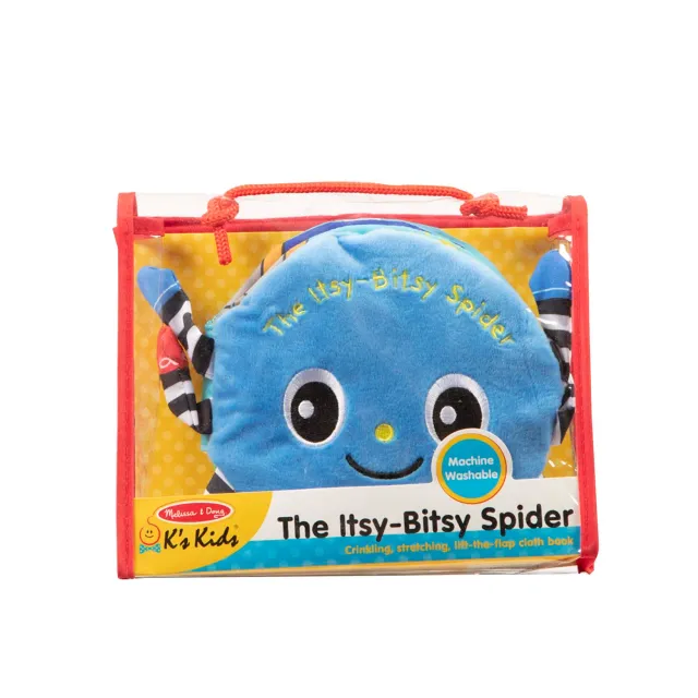 Melissa & Doug K's Kids Itsy-Bitsy Spider Stoffbuch 8 Seiten