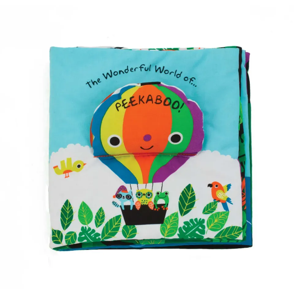 Melissa & Doug K's Kids Soft Activity Stoffbuch Peekaboo Dschungel