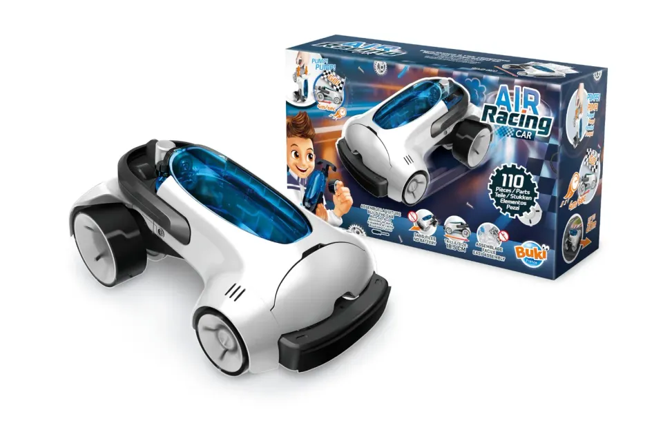 Buki France 7511 Air Racing Car Bausatz Druckluft ab 8 Jahre