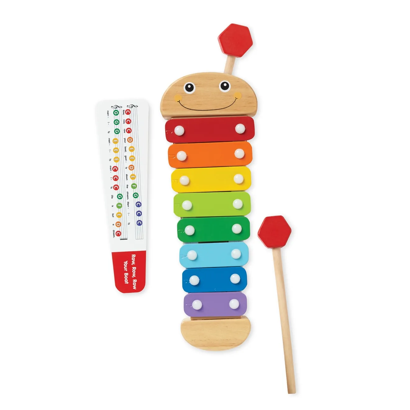 Melissa & Doug Raupe Xylophon Holz ab 3 Jahren