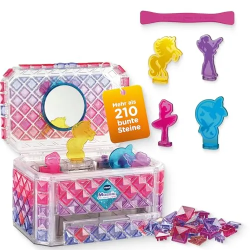 VTech Mosaic Magic Lights Schmuckkästchen 210 Steine Musik