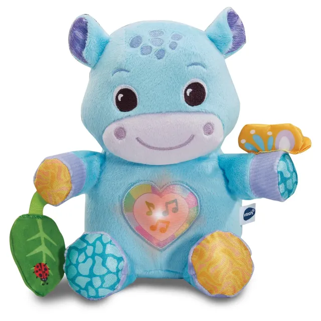 VTech Baby Flusspferd Kuscheltier 3-36 Monate mit Musik