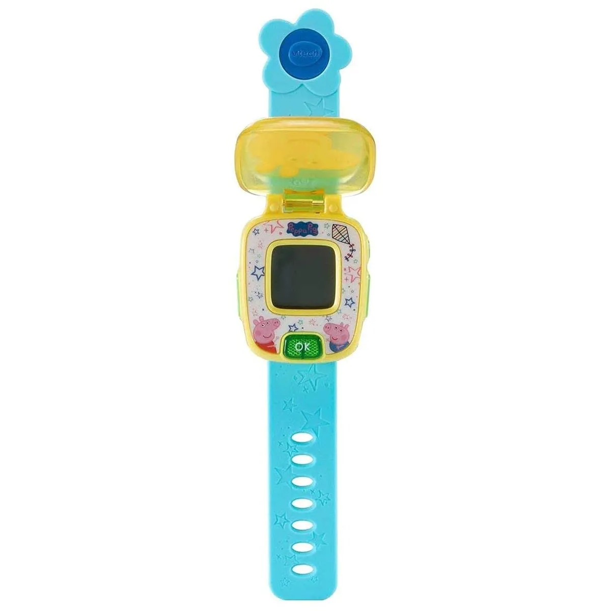 VTech 80-526064 Peppas Lernuhr Blau Kinderuhr digital