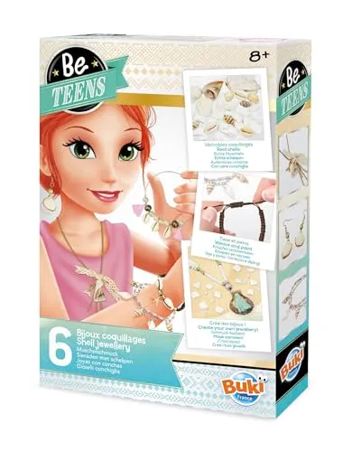Buki BE122 Muschelschmuck Bastelset 6 Schmuck ab 8 Jahre