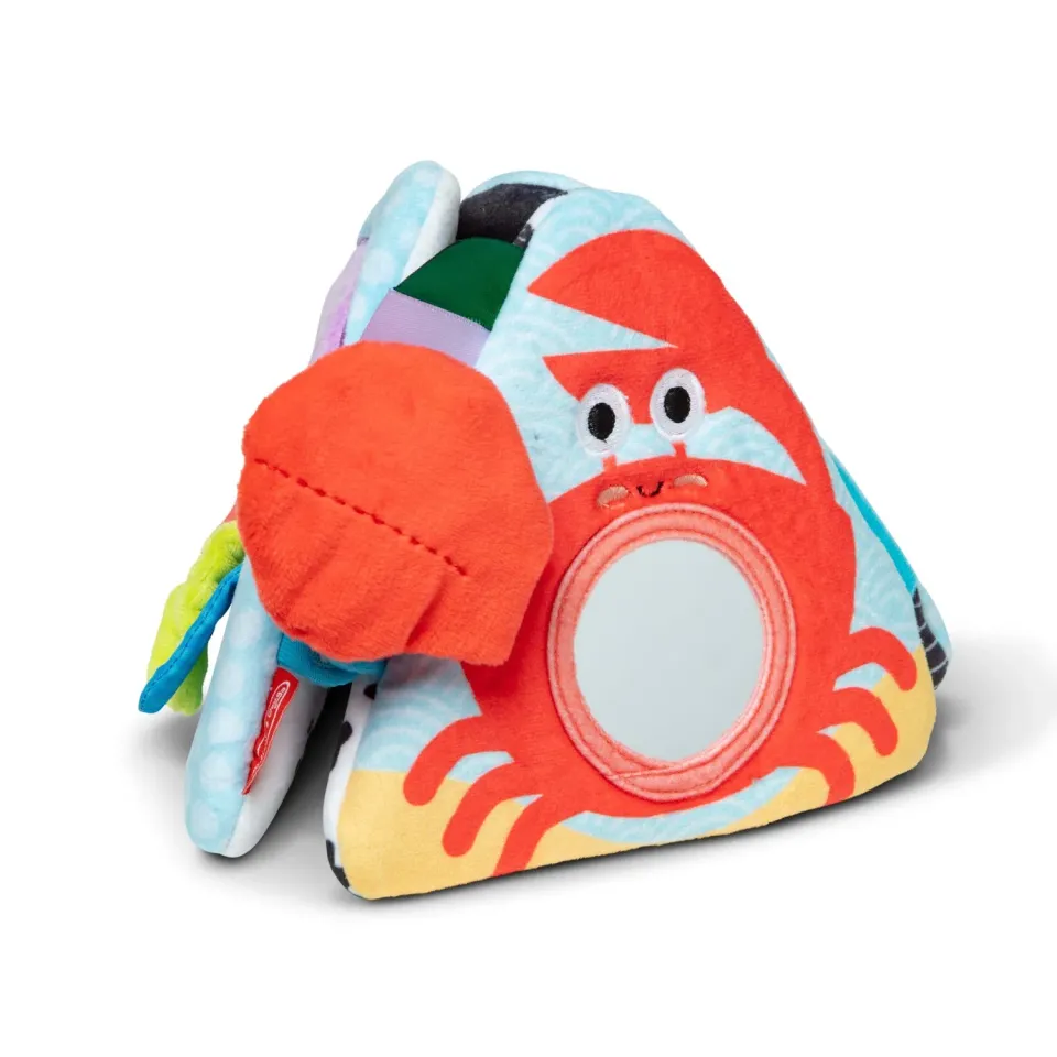 Melissa & Doug Ocean Tummy Time Triangle Bauchlagespielzeug