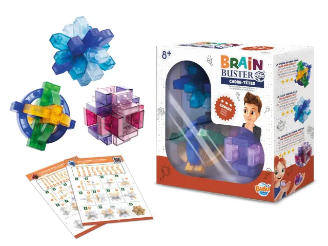Buki France 6207 Geduldsspiel Experte 3er Set