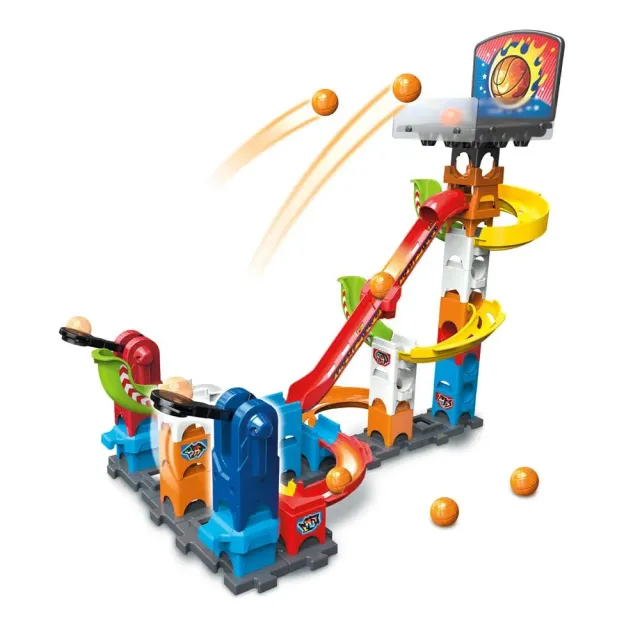 VTech Marble Rush Basketball Set S500 Kugelbahn 41-tlg