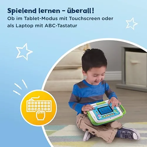 VTech 2-in-1 Touch-Laptop Lerncomputer Mehrfarbig Touchscreen