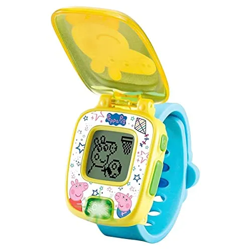 VTech 80-526064 Peppas Lernuhr Blau Kinderuhr digital