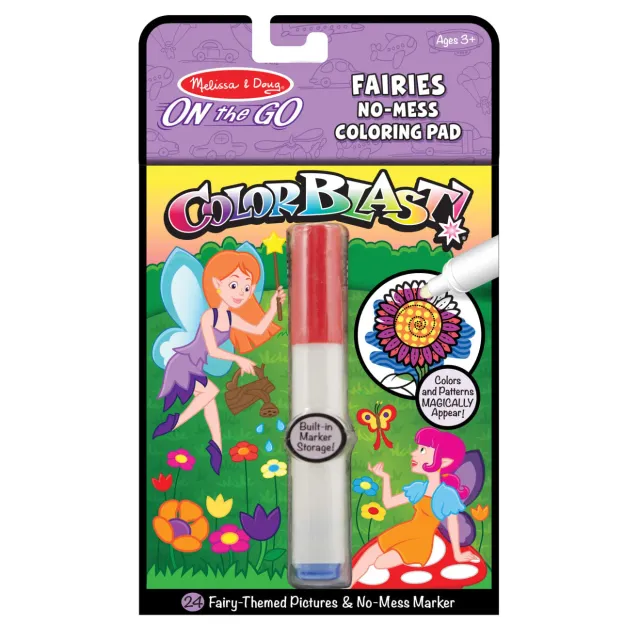 Melissa & Doug On the Go ColorBlast Fairies Malblock Feen