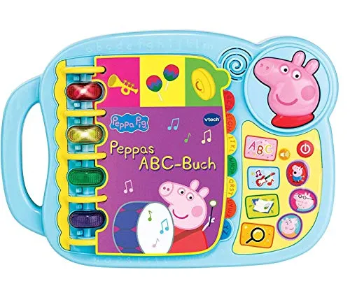 Vtech Peppas ABC-Buch Lernbuch für Kinder 2-5 Jahre