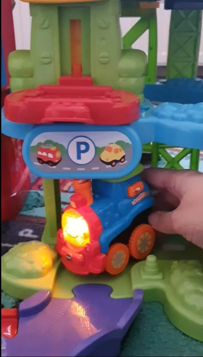 VTech Tut Tut Baby Flitzer Press and Go Lokomotive 80-515604 Zug