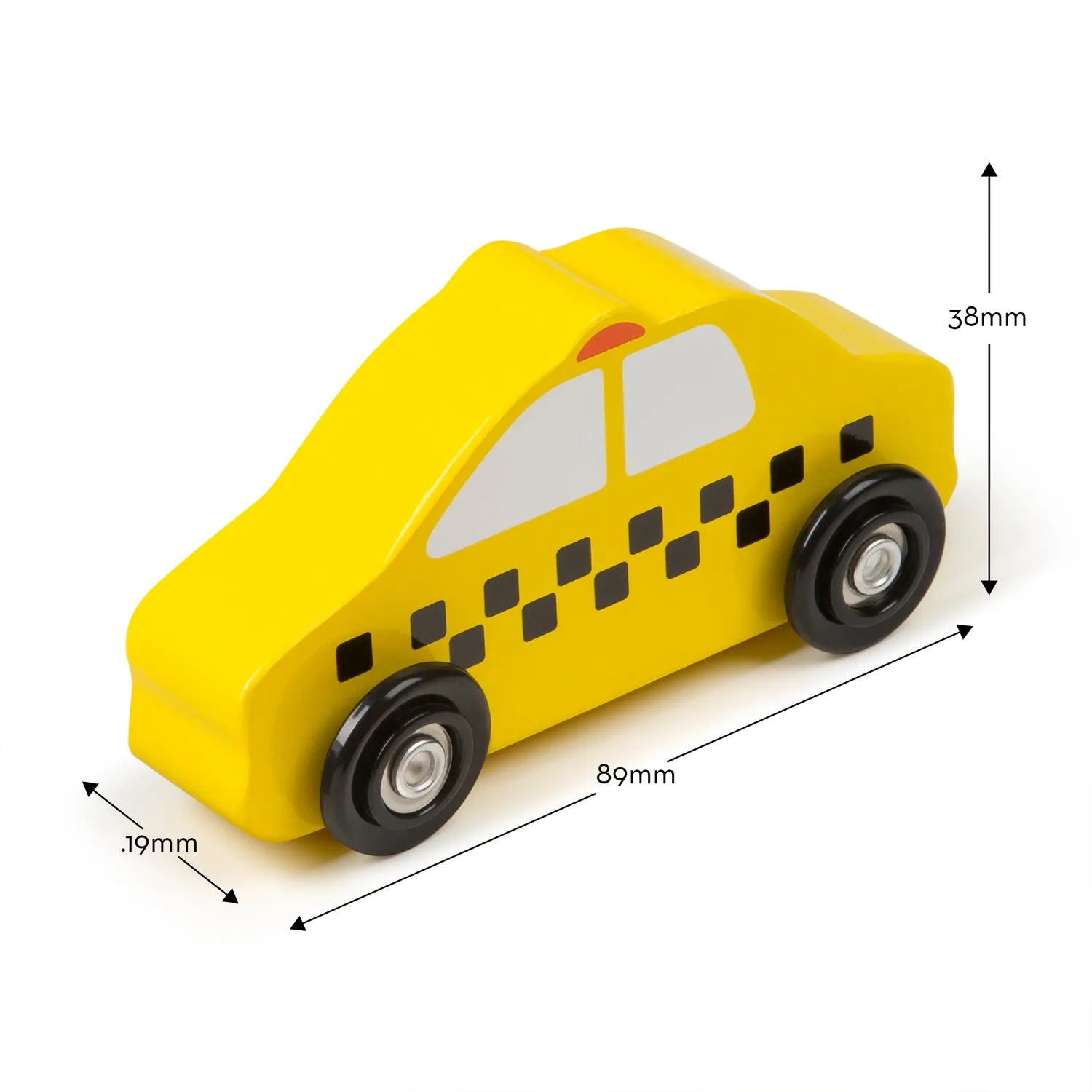Melissa & Doug Wooden Vehicle Holz-Autoset 9-teilig bunt