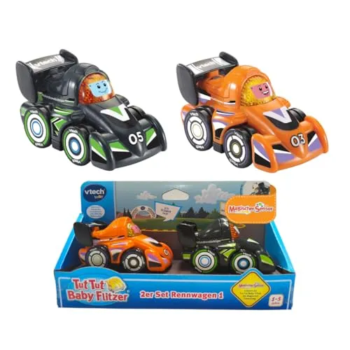 VTech Tut Tut Baby Flitzer 2er Set Rennwagen Licht Sound Babys