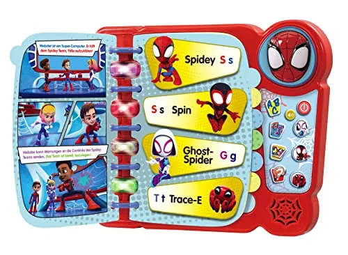 VTech Spidey Abenteuerbuch interaktives Lernbuch 3-6 Jahre