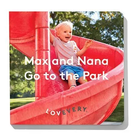Lovevery Max and Nana go to the Park Pappbilderbuch Englisch
