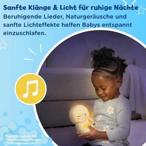 VTech Kuschel-Robbi Kuscheltier mit Licht Musik für Babys