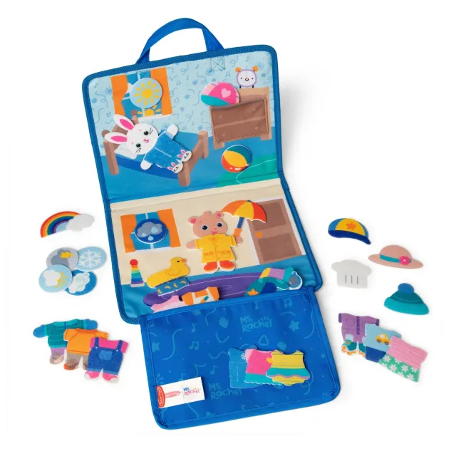 Melissa & Doug Ms. Rachel Anzieh Filztafel
