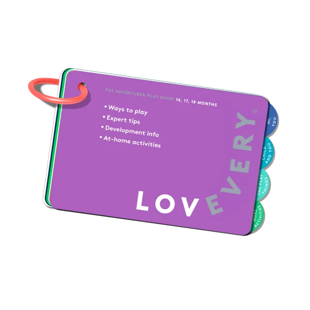 Lovevery The Play Kits Play Guide 16-18 Monate Heft Britisch Englisch