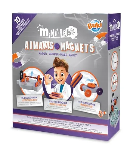 BUKI Mini Lab 3018 Magnete Experimentierkasten ab 8 Jahren