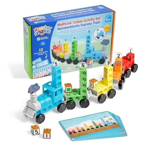 Learning Resources Numberblocks Expresszug Würfelset 21 Teile zählen