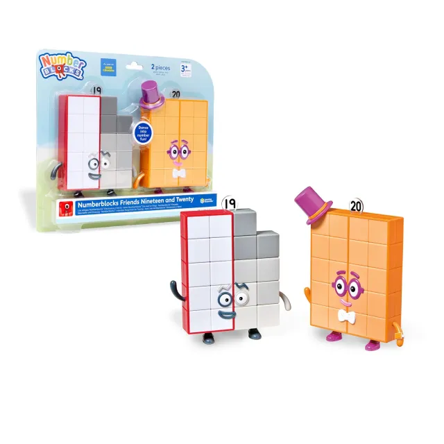 Learning Resources Numberblocks 19 & 20 Figuren 2er