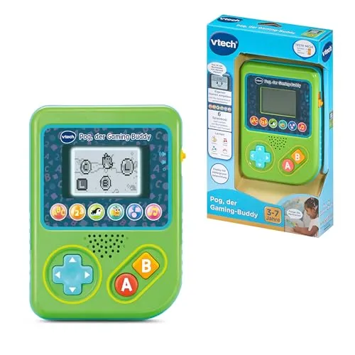 VTech Gaming-Buddy Pog Handkonsole 3-7 Jahre Buchstaben
