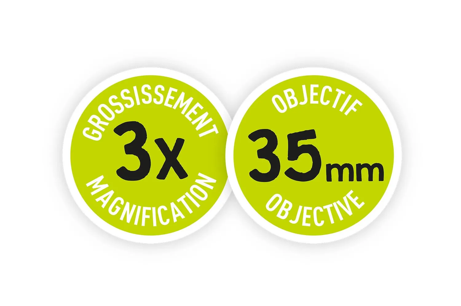 Buki Mini Sciences 9001 Fernglas 3x35 Kinderfernglas ab 4 Jahre