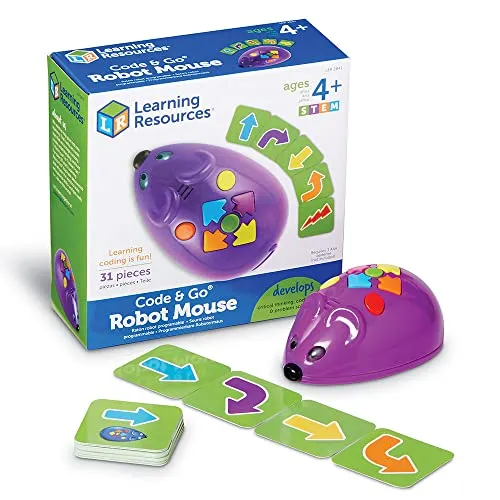 Learning Resources Code & Go Jack Programmiermaus Battery ab 5 Jahren